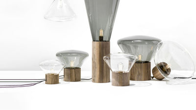 Desktop / Muffins Mini Table Lamp, designed by Lucie Koldova and Dan Yeffet for Brokis