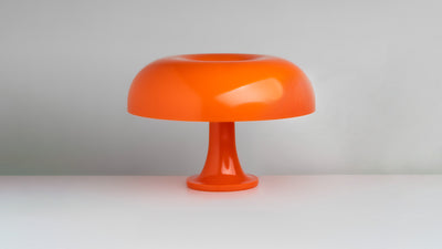 Orange / Desktop / Nessino Lamp, designed by Giancarlo Mattioli