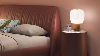 Desktop / Nymph Table Lamp, designed by Sebastian Herkner for Poltrona Frau