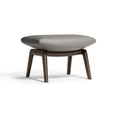 Mobile / Downtown Lounge Armchair and Ottoman, designed by Jean-Marie Massaud for Poltrona Frau