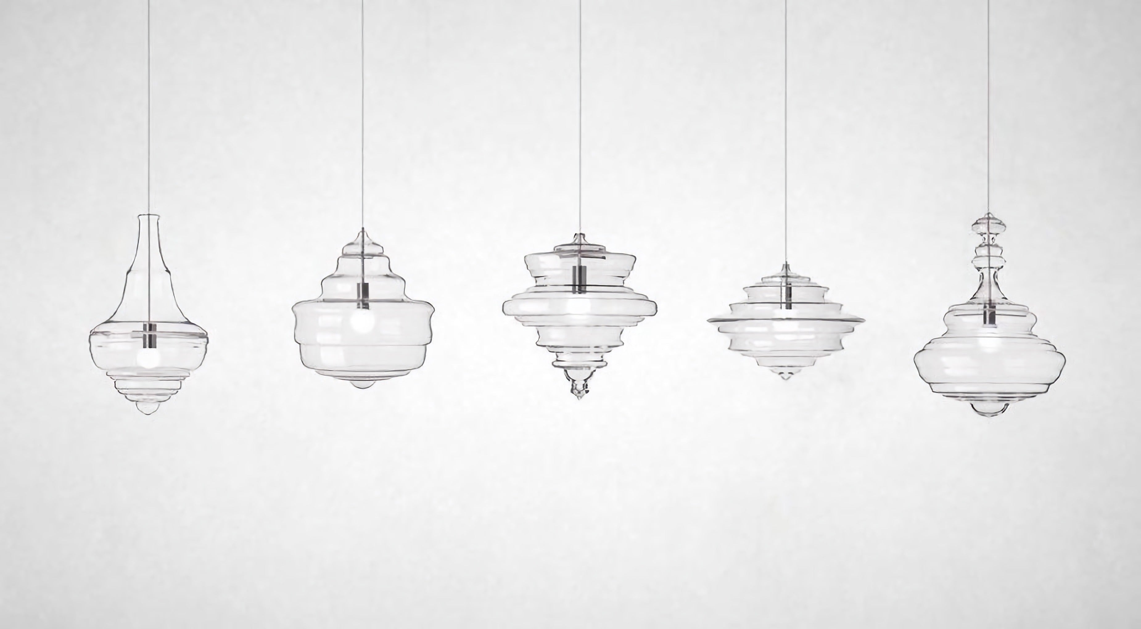GeneralOption / Desktop / BlackMenu / Neverending Glory Pendant Lamps, designed by Henry Wielgus and Jan Plechac