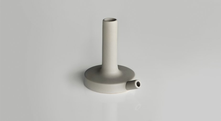 Grey / Desktop / BlackMenu / Lovatt Candle Holder,  designed by Catherine Lovatt