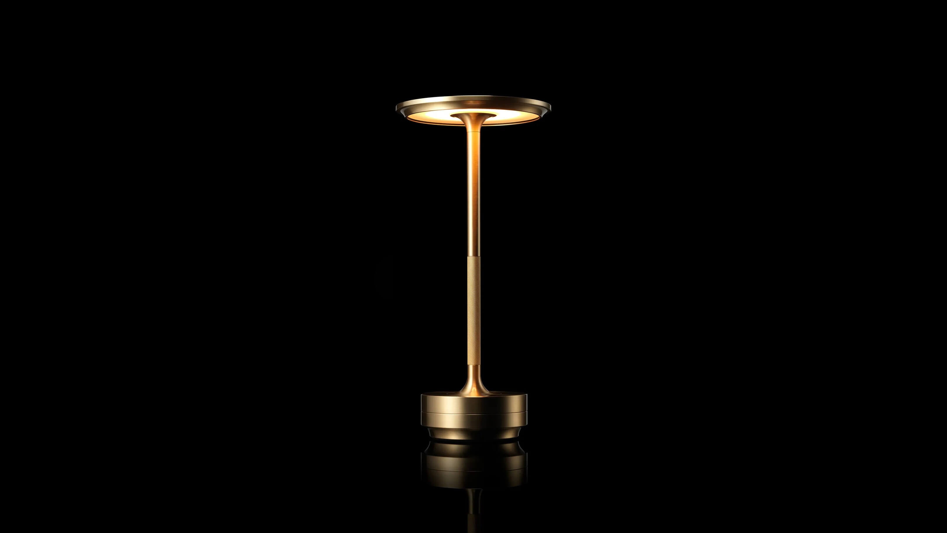 Brass / Desktop / WhiteMenu / Turn Designed By Nao Tamura made by Ambientec