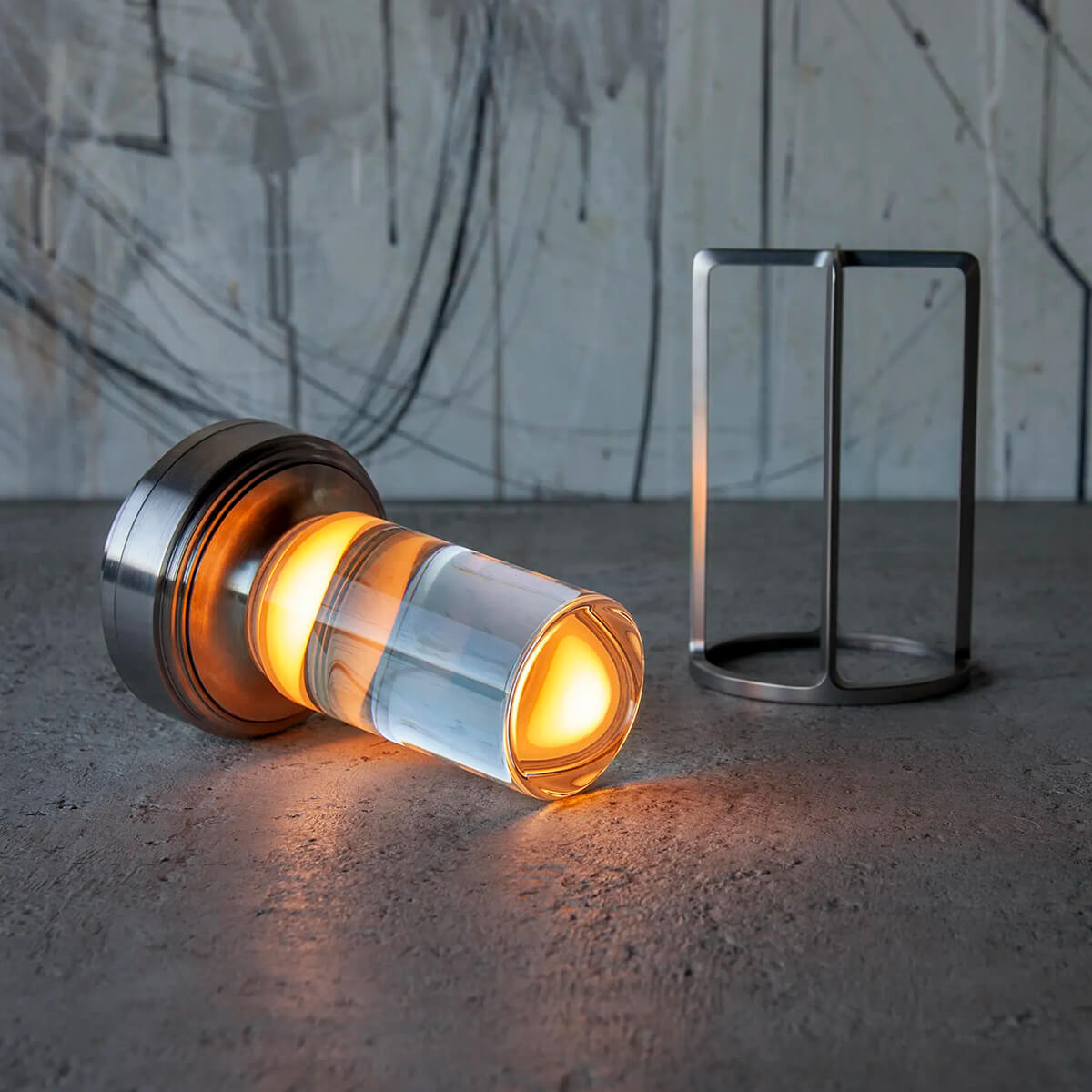 Turn and Turn+ portable lamps by Nao Tamura for Ambientec