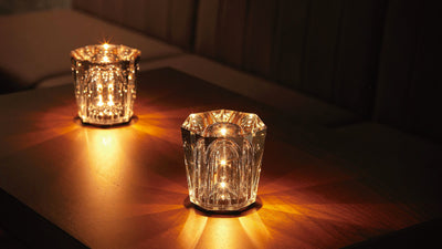 Classic / Desktop / WhiteMenu / Xtal Wireless LED Lamp Designed by Ryuichi Kozeki made by Ambientec