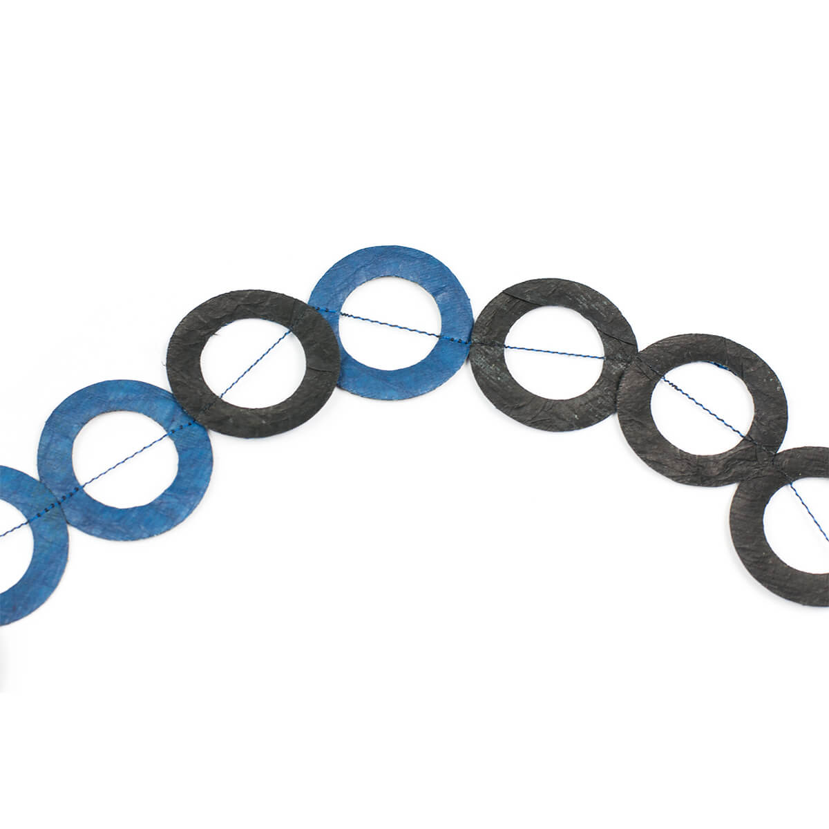 Blue - Black / Mobile / BlackMenu / Donuts Necklace