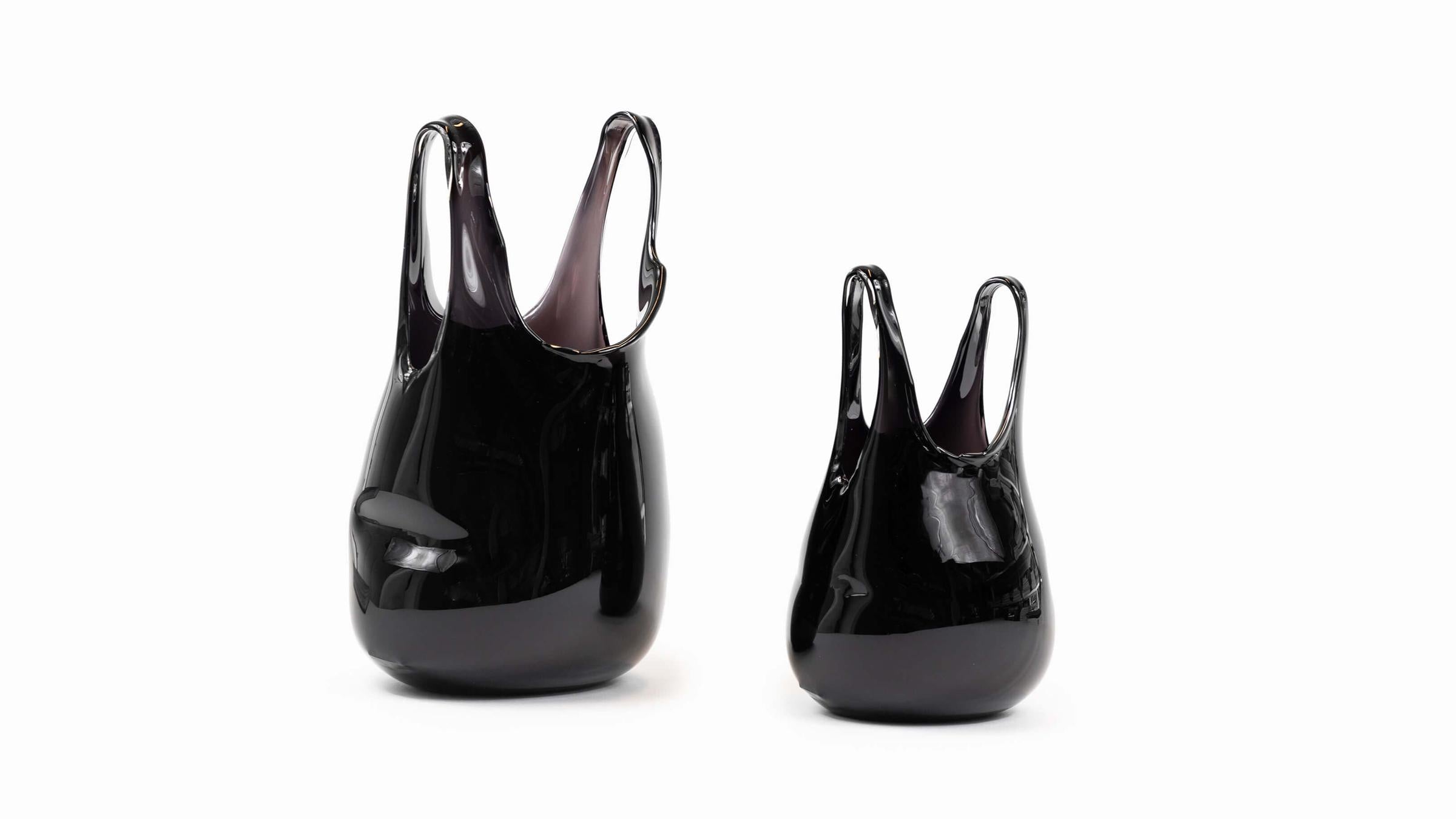 Atelier de Verre Anvi Sculpture Glass Bag