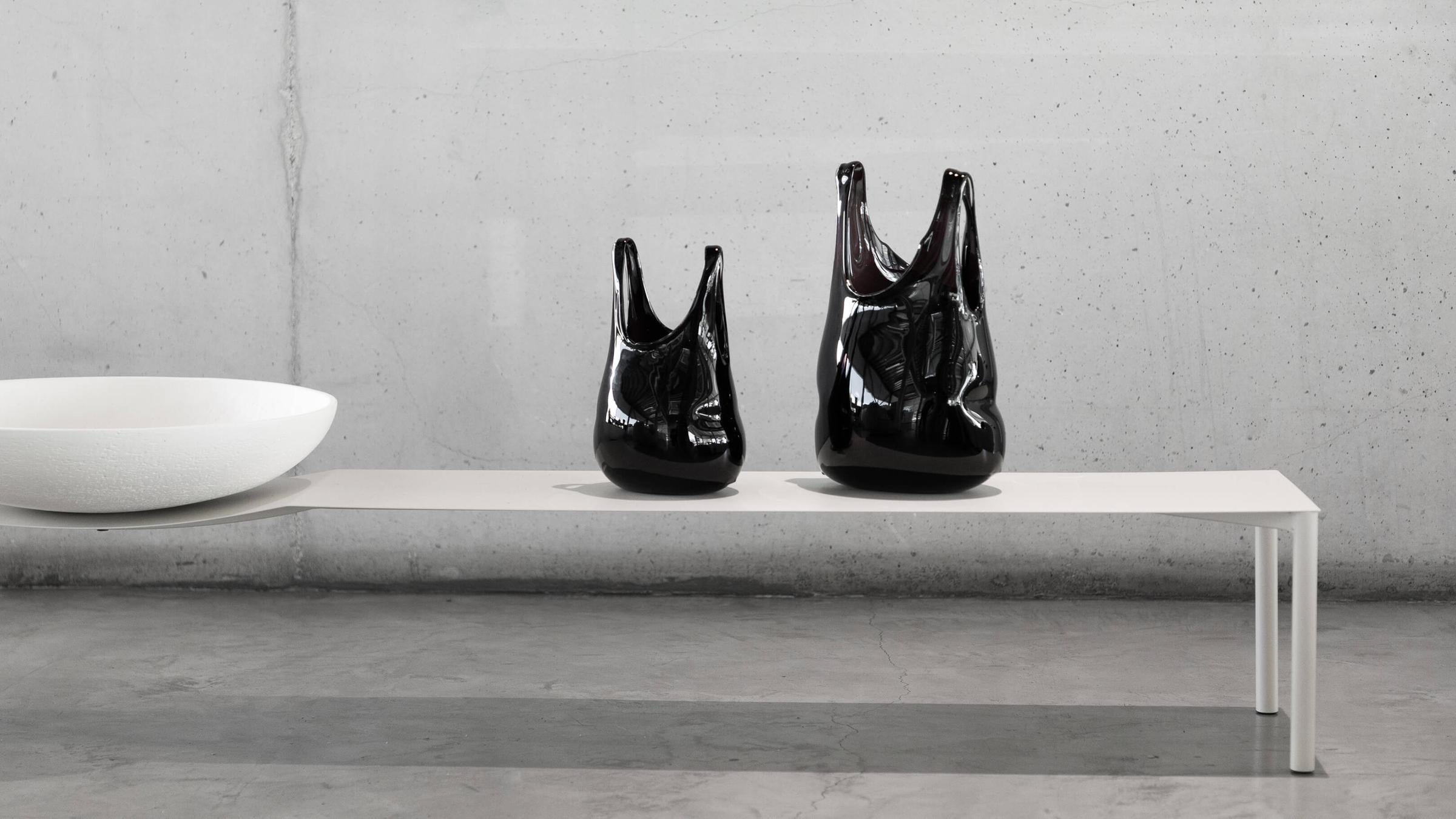 Atelier de Verre Anvi Sculpture Glass Bag