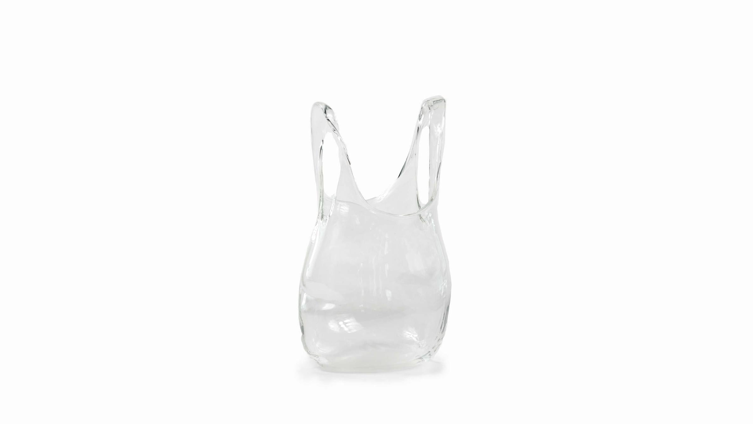 Atelier de Verre Anvi Sculpture Glass Bag