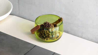 Olive / Desktop / BlackMenu / Shopper Glass Bowl, designed by Atelier de Verre Anvi