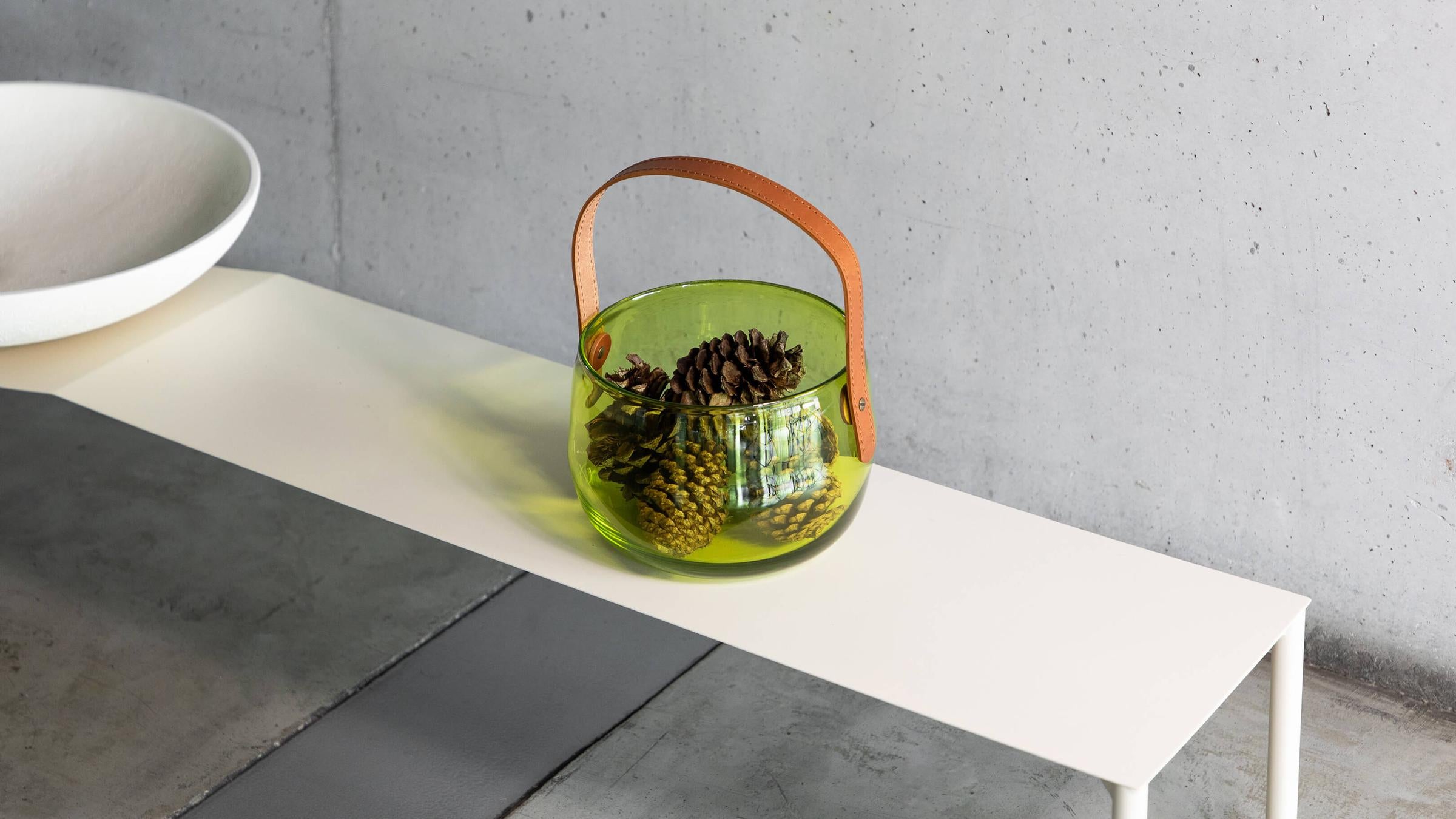 Atelier de Verre Anvi Decorative Bowl Shopper Glass Bowl