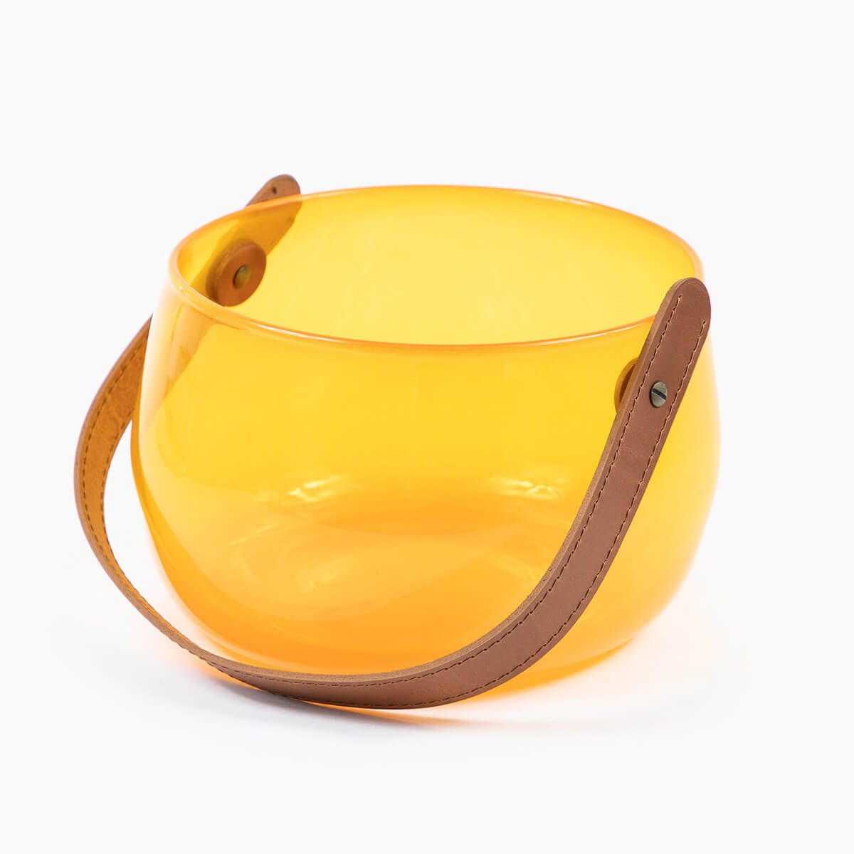 Saffron / Mobile / BlackMenu / Shopper Glass Bowl, designed by Atelier de Verre Anvi