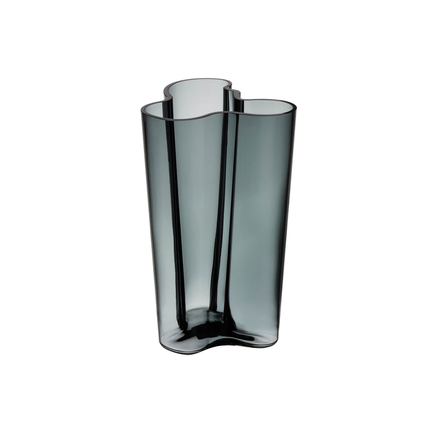 Dark Gray / Mobile / BlackMenu / Aalto Finlandia Vase, designed by Alvar Aalto