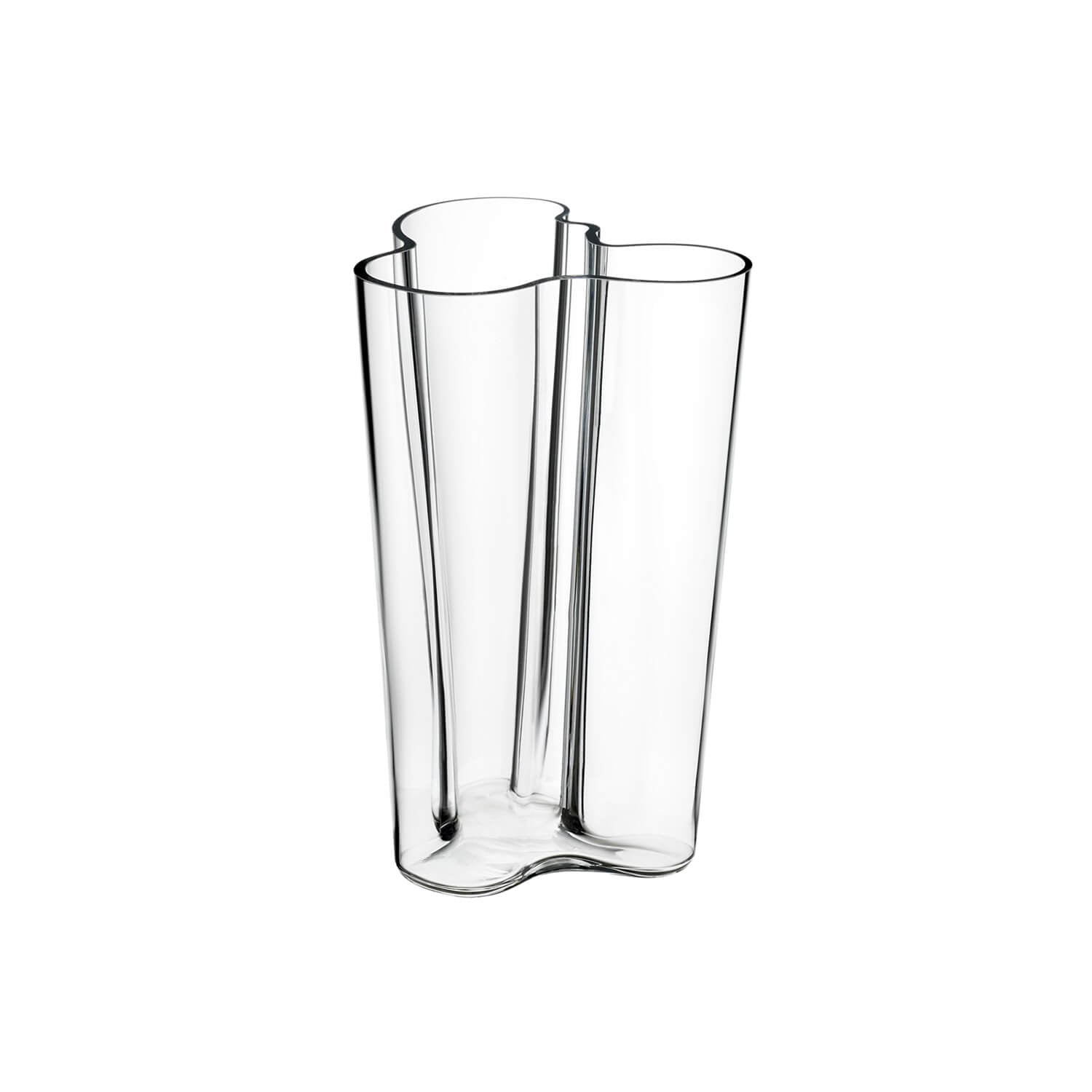 Clear / Mobile / BlackMenu / Aalto Finlandia Vase, designed by Alvar Aalto