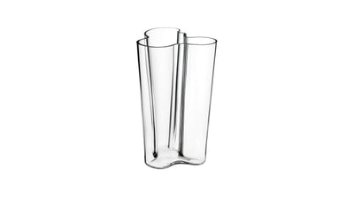 Clear / Desktop / BlackMenu / Aalto Finlandia Vase, designed by Alvar Aalto