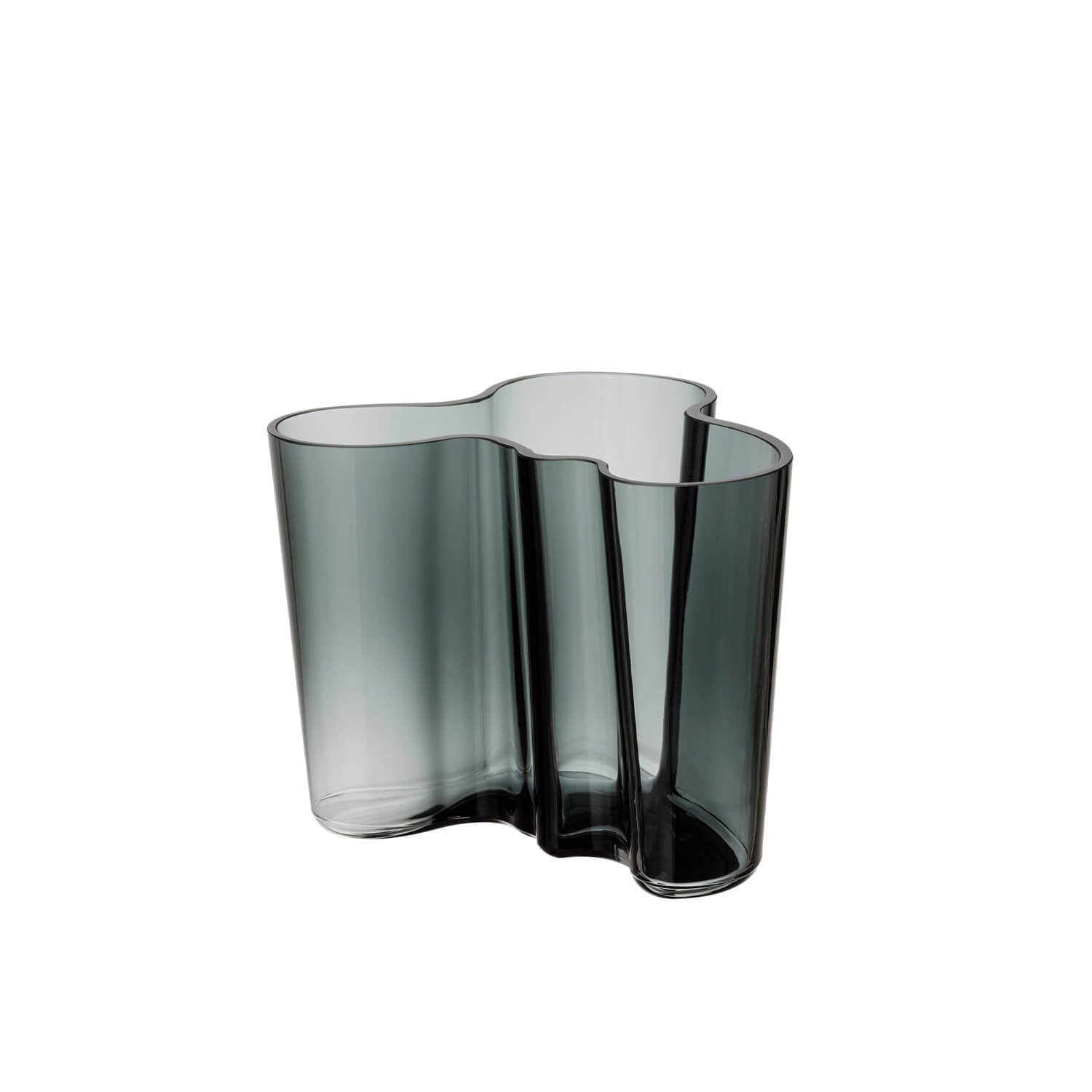 Dark Grey / 4.75'' High / Mobile / BlackMenu / Aalto Vase, designed by Alvar Aalto