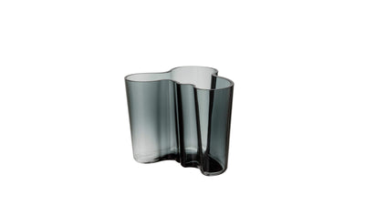 Dark Grey / 4.75'' High / Desktop / BlackMenu / Aalto Vase, designed by Alvar Aalto