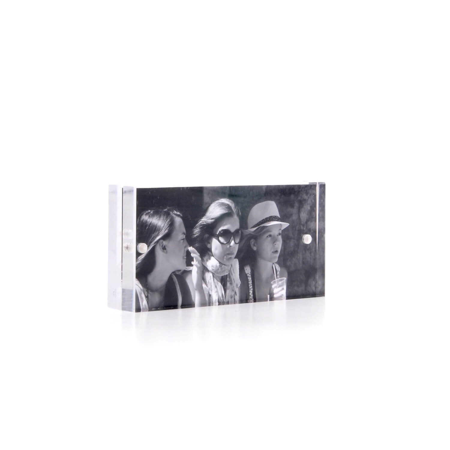 2 x 4 inches / Mobile / BlackMenu / Acrylic Picture Frame