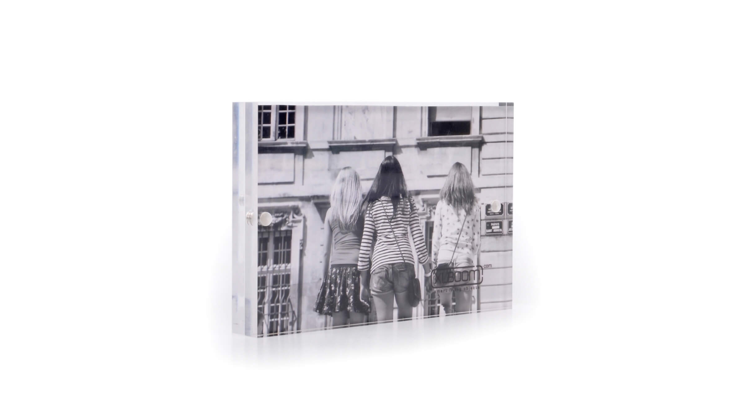 4 x 6 inches / Desktop / BlackMenu / Acrylic Picture Frame