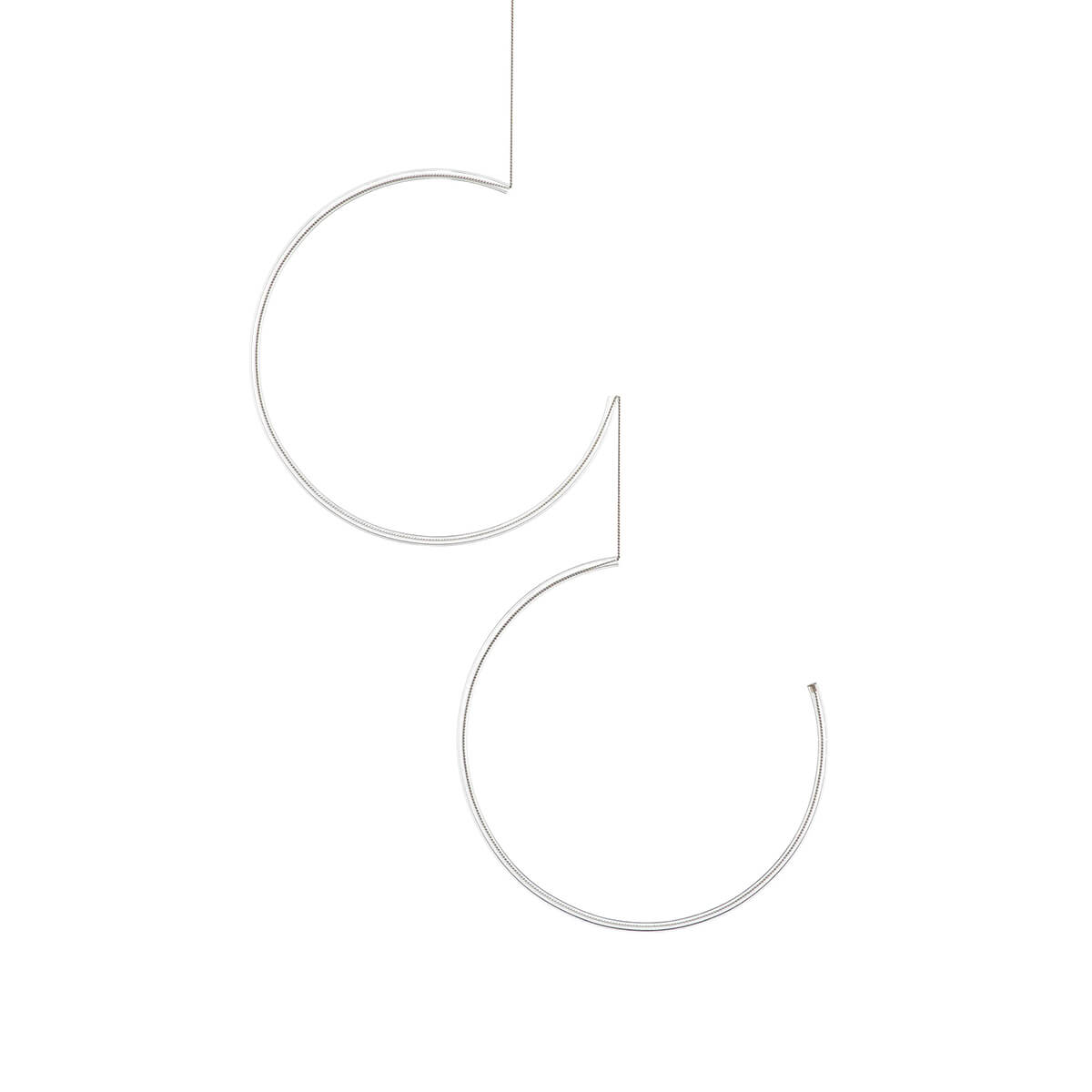 Aluminum Chain / Mobile / BlackMenu / Cilar Glass Mobile, designed by Johanna Gauder