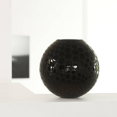 Black / Mobile / BlackMenu / Billy Crystal Glass Vase, designed by Klaar Prims