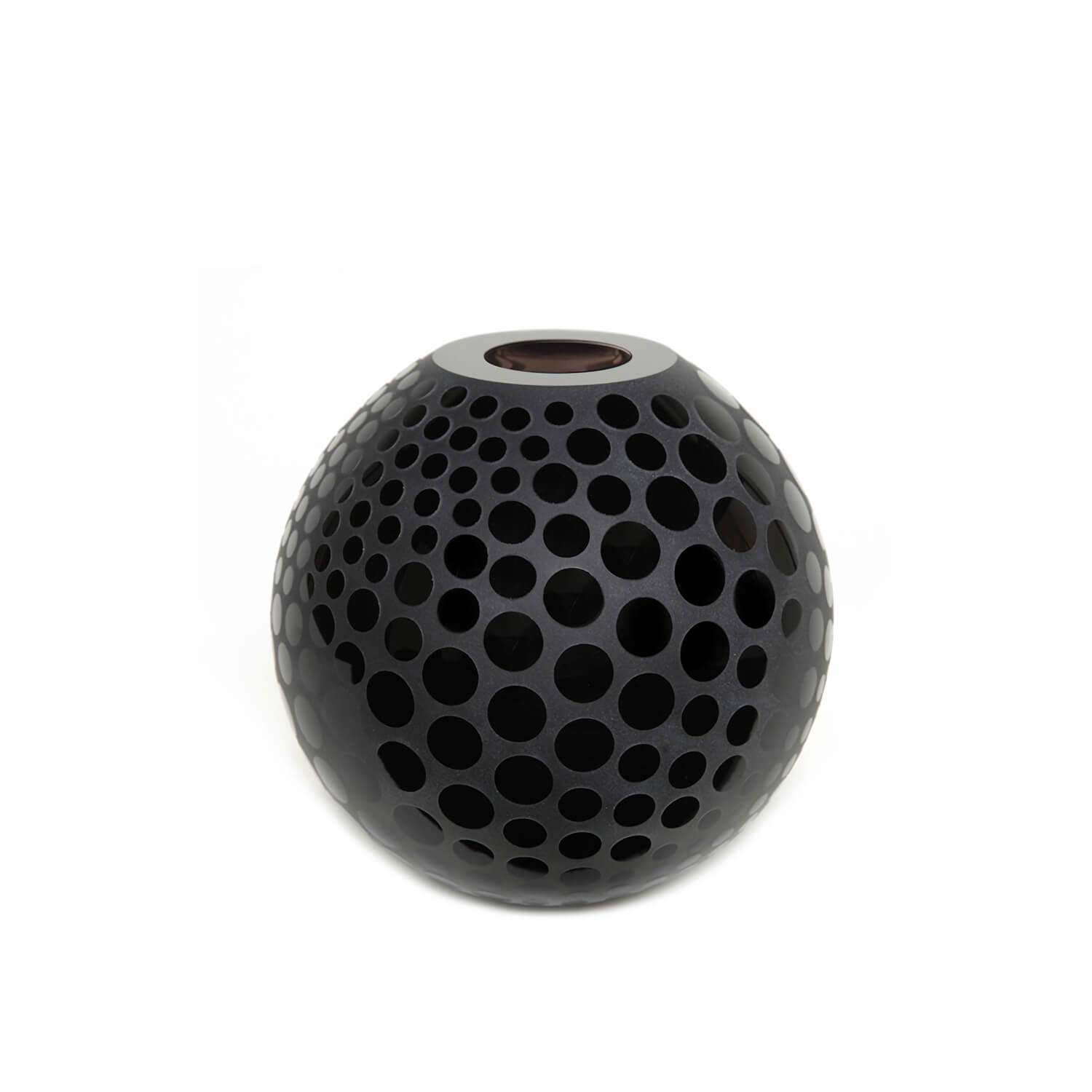 Black / Mobile / BlackMenu / Billy Crystal Glass Vase, designed by Klaar Prims