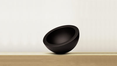 Desktop / BlackMenu / Bronze Bowl, designed by John Pawson