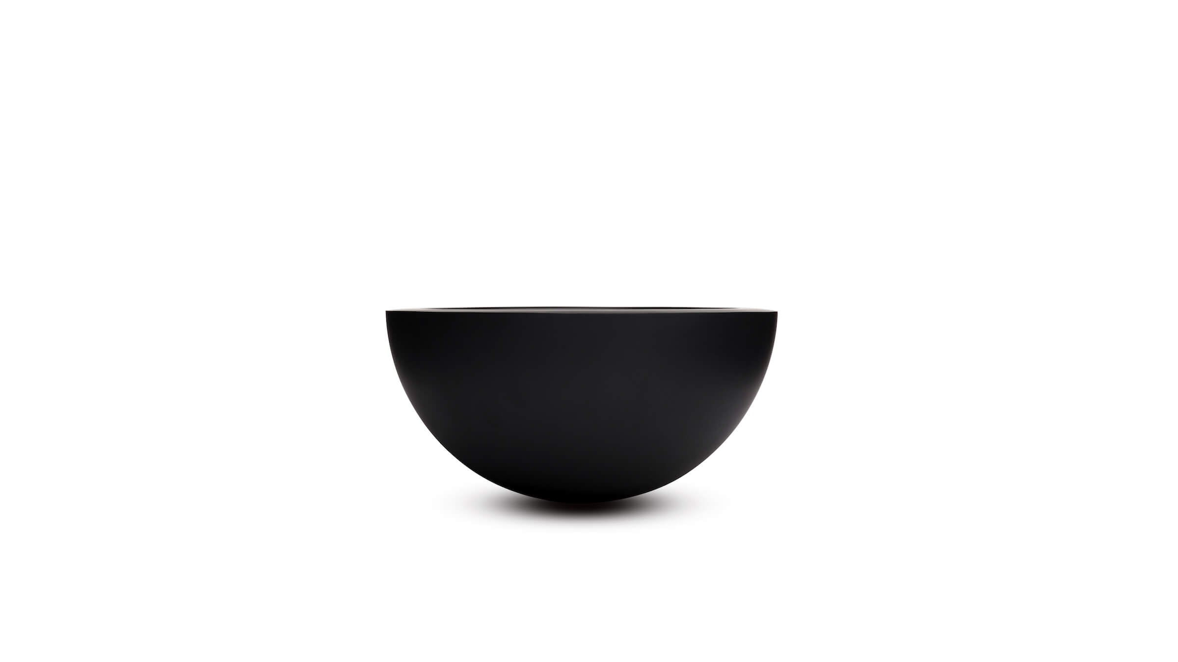 Desktop / BlackMenu / Bronze Bowl, designed by John Pawson