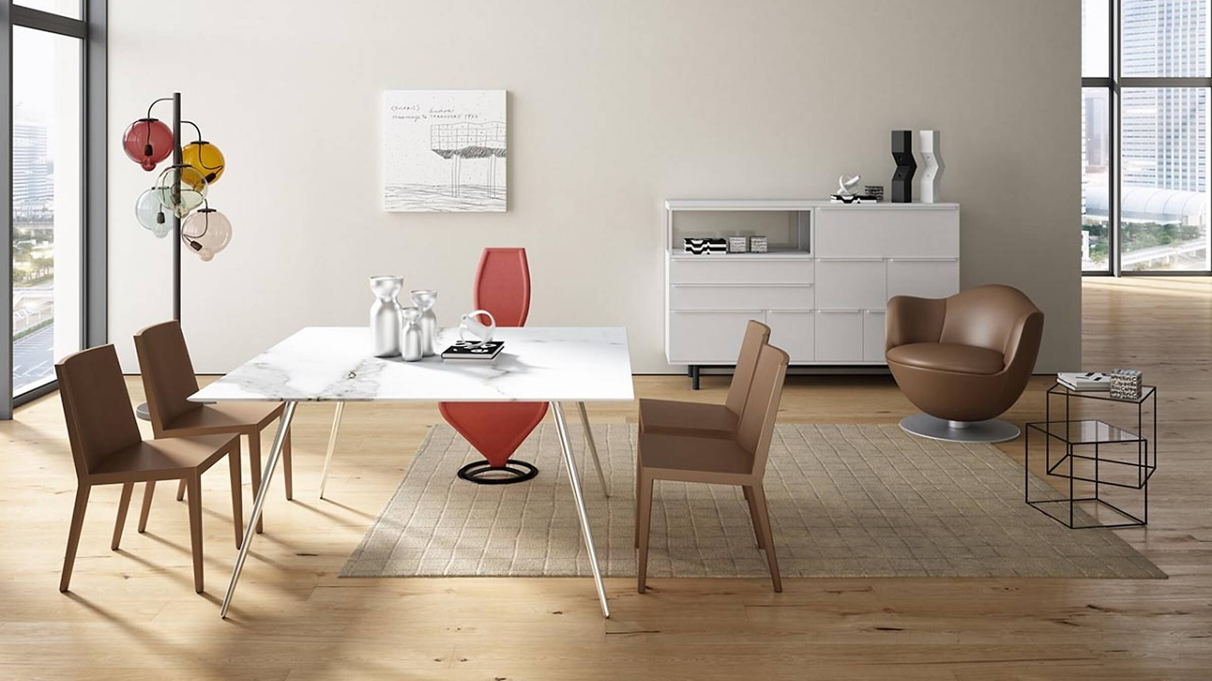 Desktop / BlackMenu / Stay Table, designed by Fermé made by Cappellini