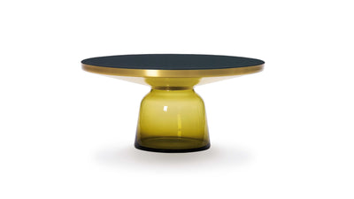 Topaz Yellow Brass / Desktop / BlackMenu / Bell Coffee Table Designed By Sebastian Herkner