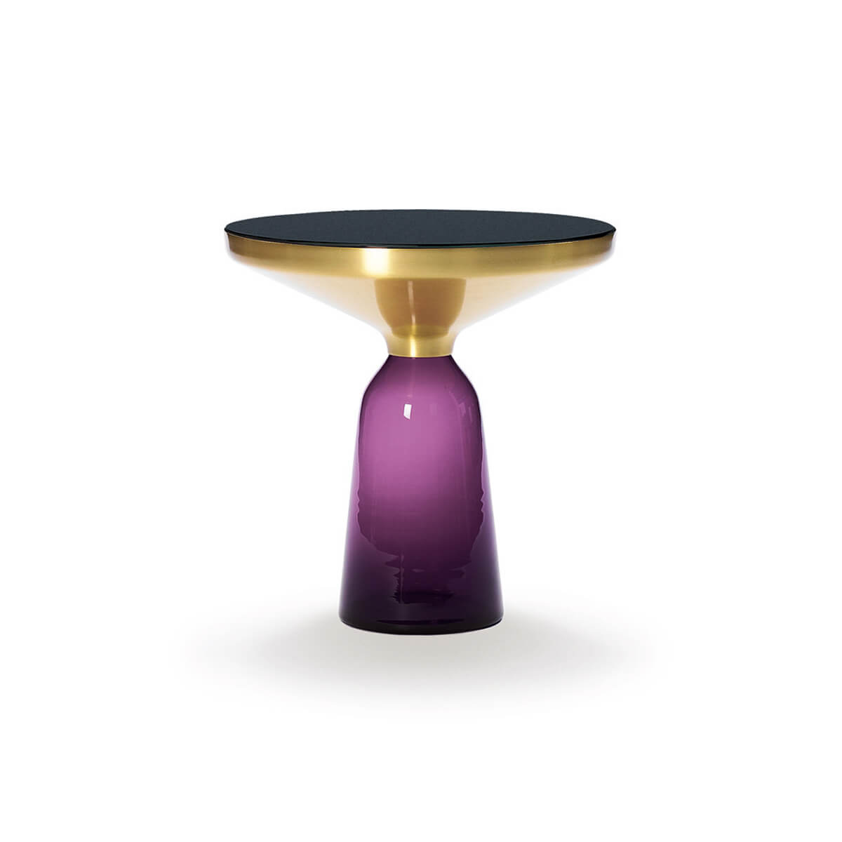 Amethyst Brass / Mobile / BlackMenu / Bell Side Table Designed by Sebastian Herkner for ClassiCon