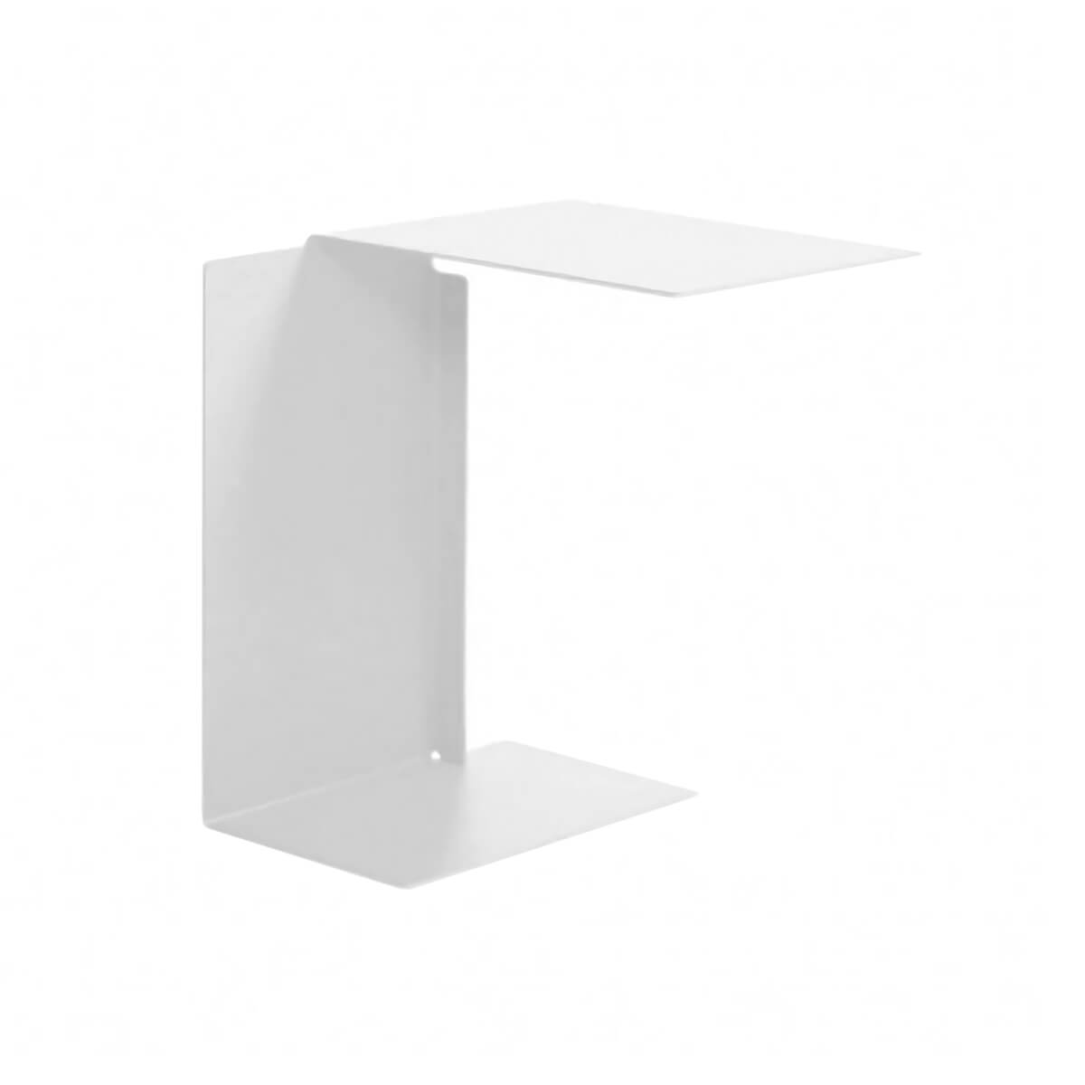 Signal White / Mobile / BlackMenu / Diana B Side Table, designed by Konstantin Grcic