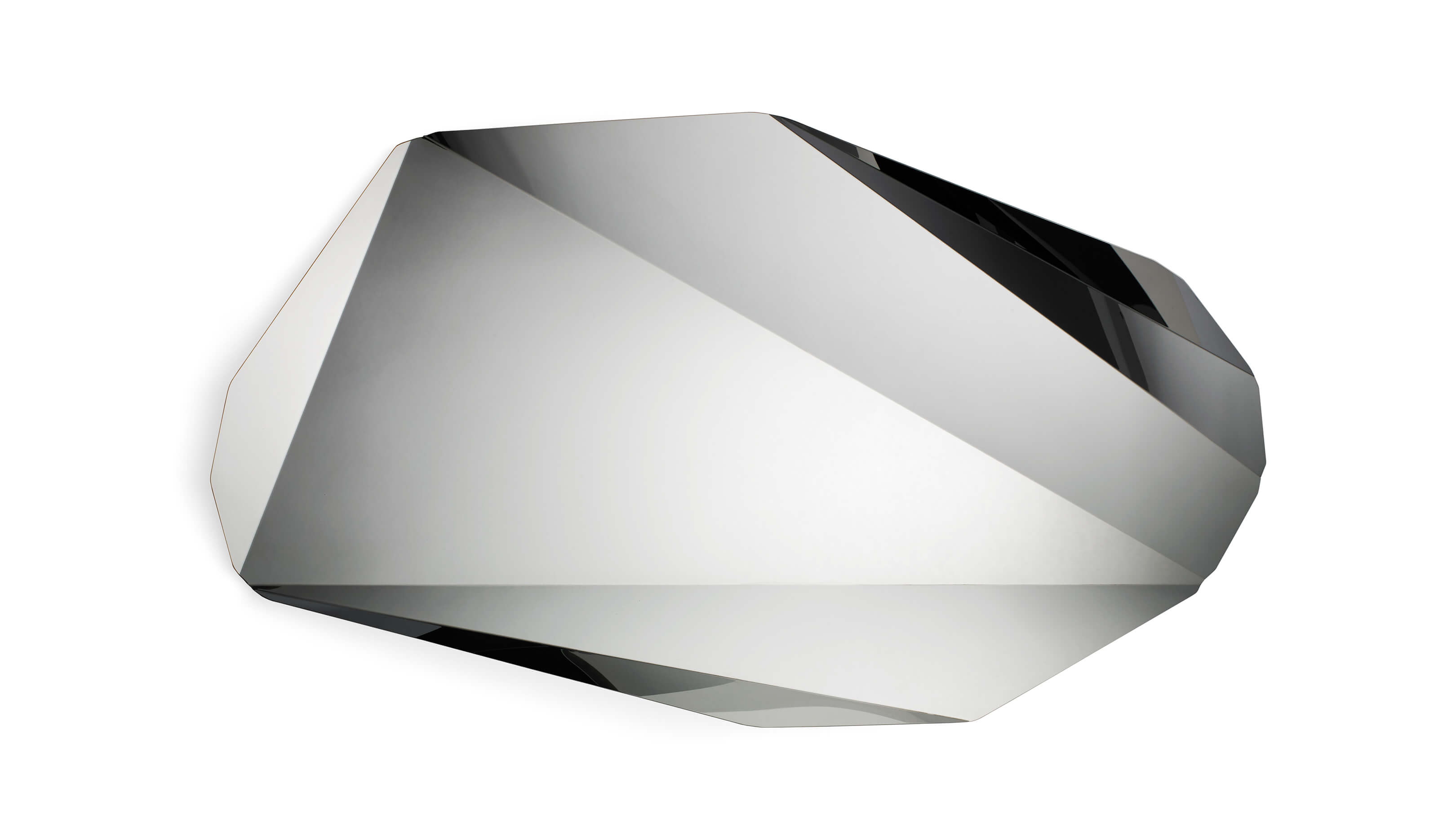 Large / Desktop / BlackMenu / Piega Mirror, designed by Victoria Wilmotte