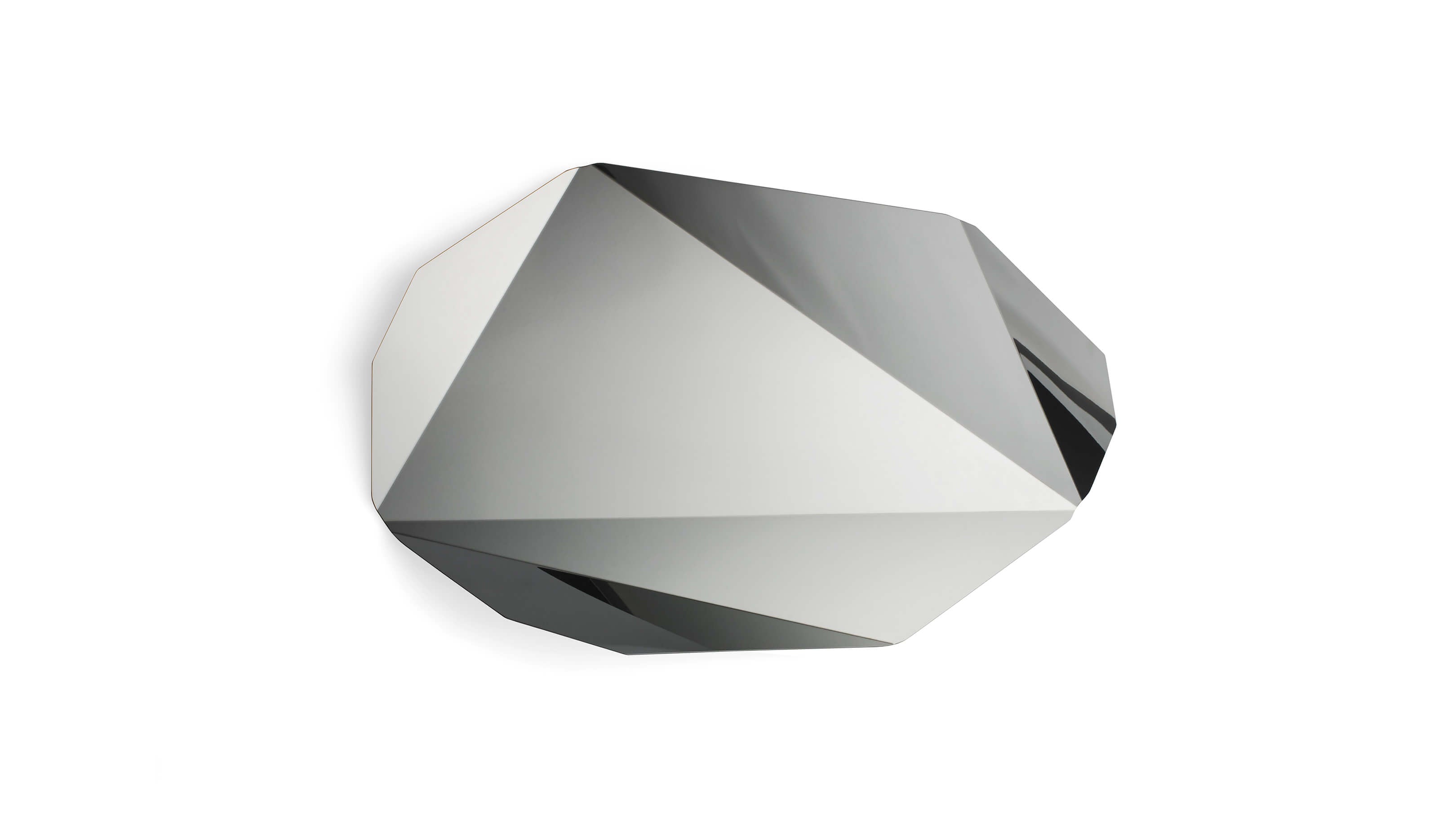 Small / Desktop / BlackMenu / Piega Mirror, designed by Victoria Wilmotte