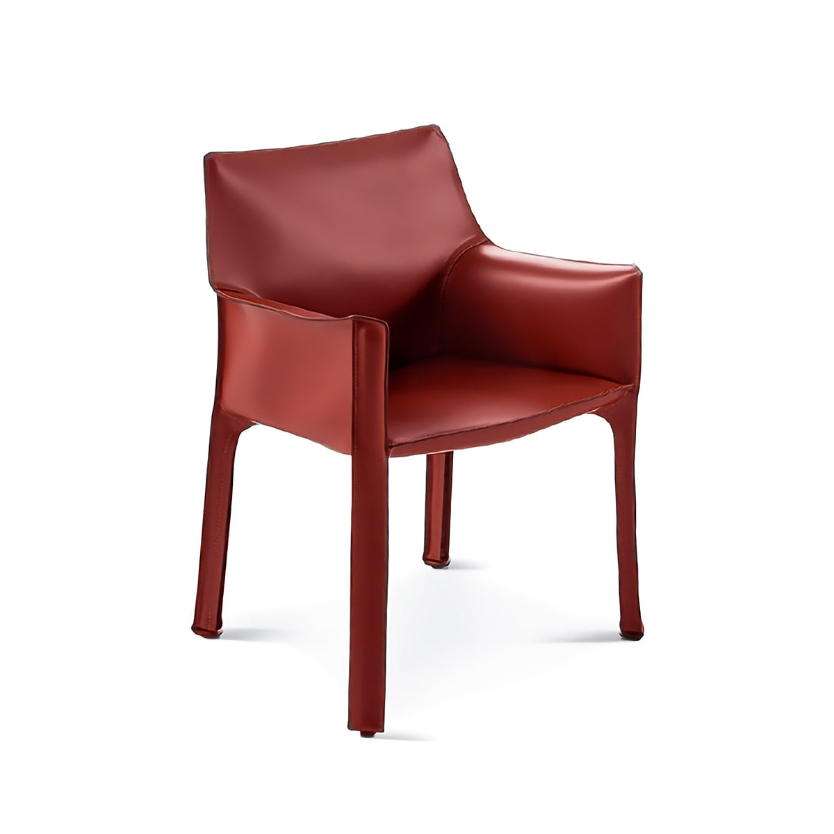 Russian Red / Mobile / BlackMenu / Cab Armchair made by Cassina