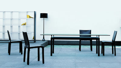 Black / Desktop / BlackMenu / Cab Side Chair, designed by Mario Bellini made by Cassina