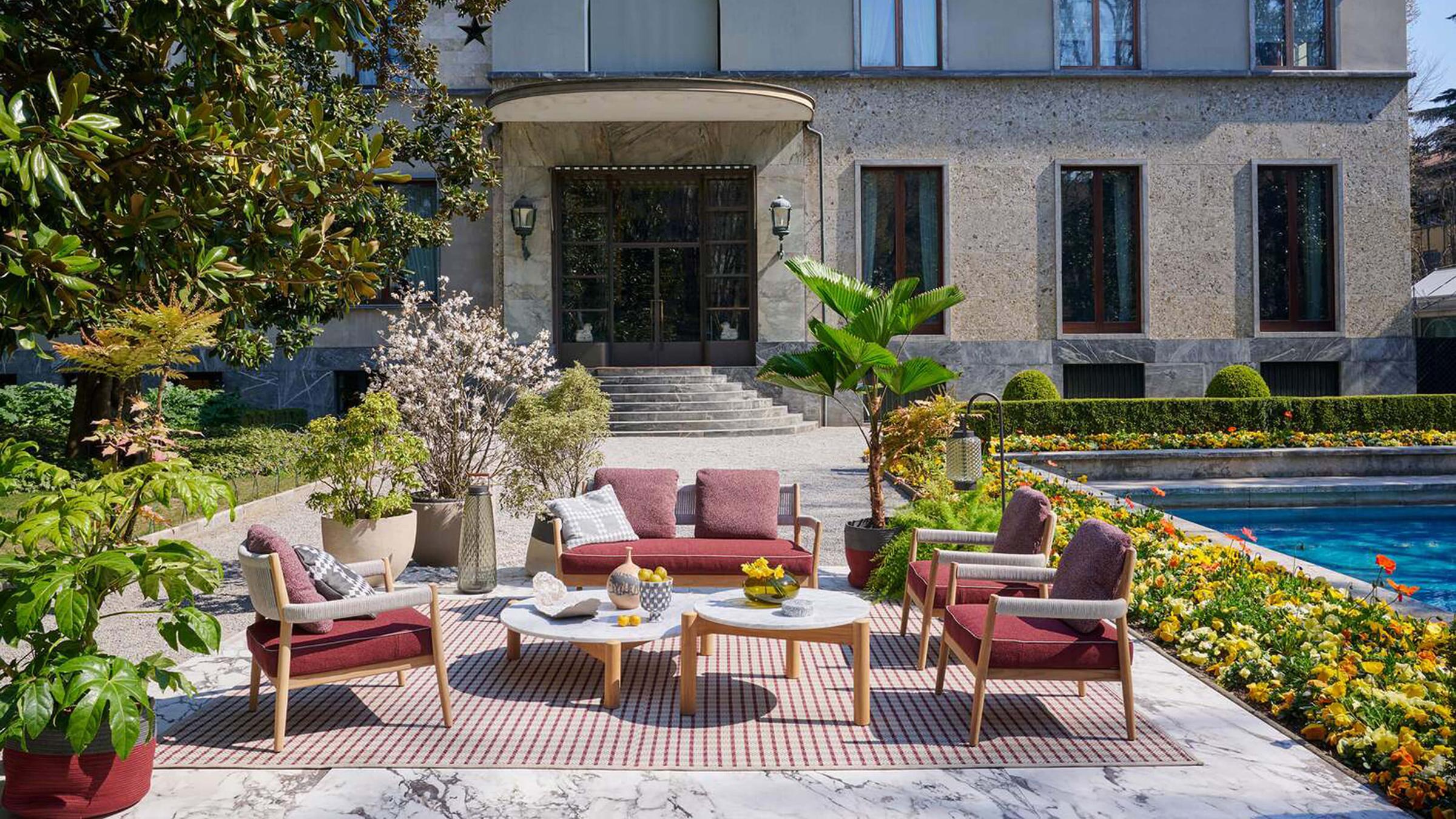 Cassina Outdoor Armchair Dine Out Armchair