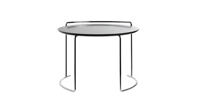Matte Black Laquer / Desktop / BlackMenu / Djuna Side Table, designed by Kazuhide Takahama made by Cassina
