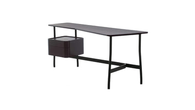 Left Side Drawer Cabinet / Desktop / BlackMenu / L40 Sled Desk, designed by Rodolfo Dordini made by Cassina