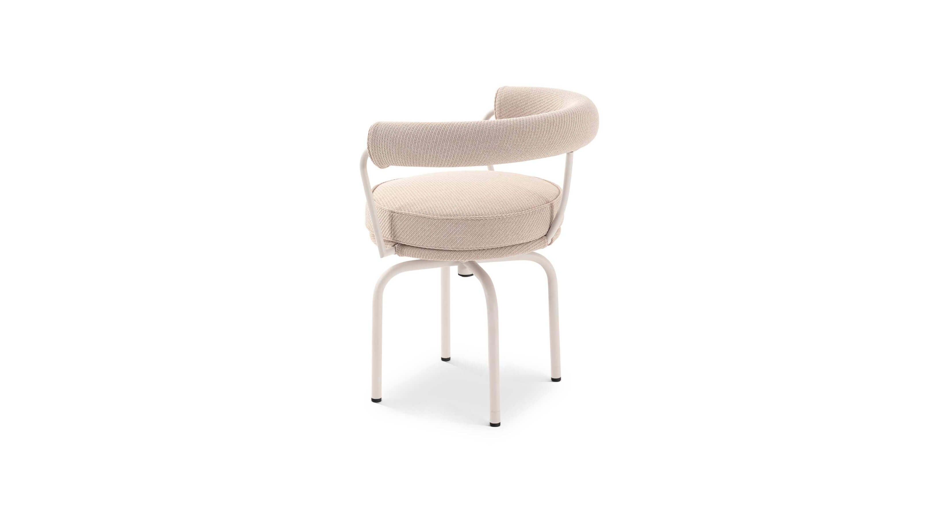 Desktop / BlackMenu / LC7 Dining Chair - Outdoor, designed by Charlotte Perriand made by Cassina
