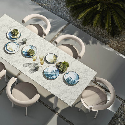 Mobile / BlackMenu / LC7 Dining Chair - Outdoor, designed by Charlotte Perriand made by Cassina