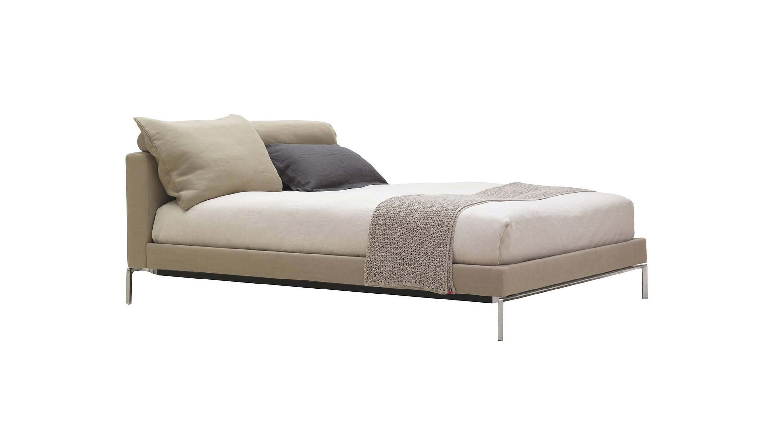 GeneralOption / Desktop / BlackMenu / Moov Bed designed by Piero Lissoni made by Cassina