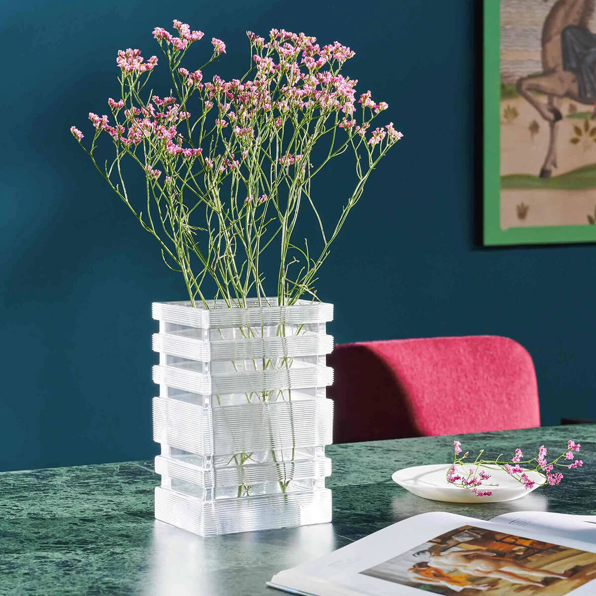 Mobile / WhiteMenu / Skyscraper Vase, designed by Bodil Kjaer made by Cassina