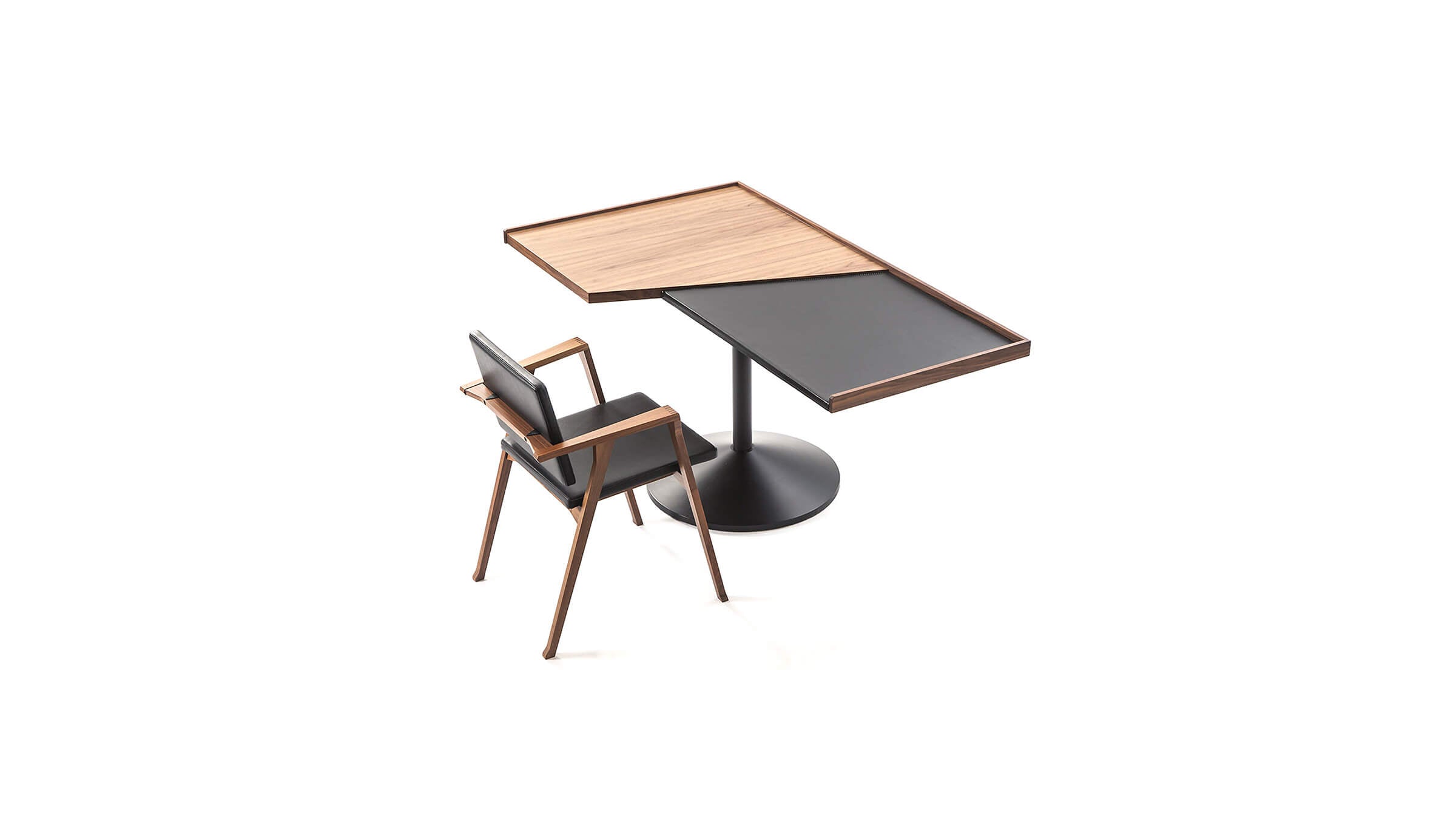 Desktop / BlackMenu / Stradera Desk, designed by Franco Albini made by Cassina