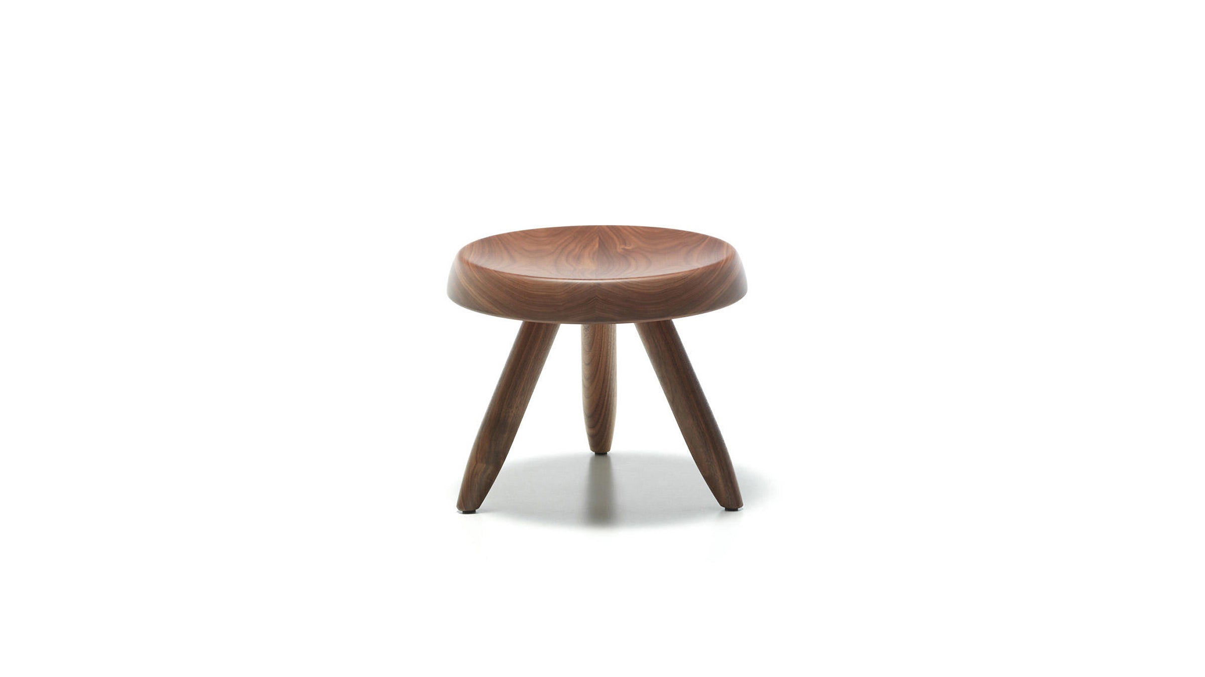 Berger / American Walnut / Desktop / BlackMenu / Tabouret Stools made by Cassina