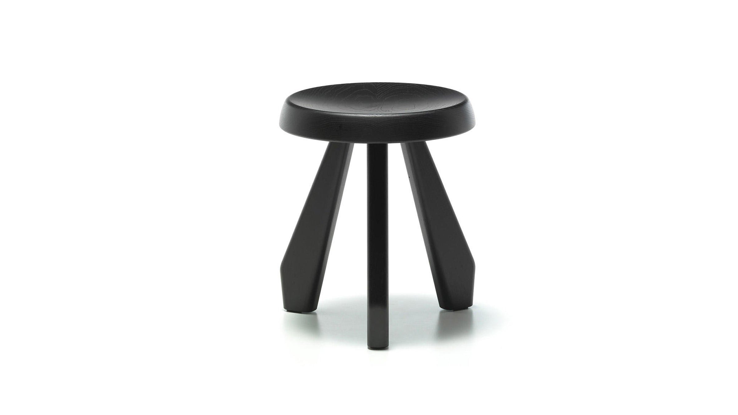 Meribel / Oak Stained Black / Desktop / BlackMenu / Tabouret Stools made by Cassina