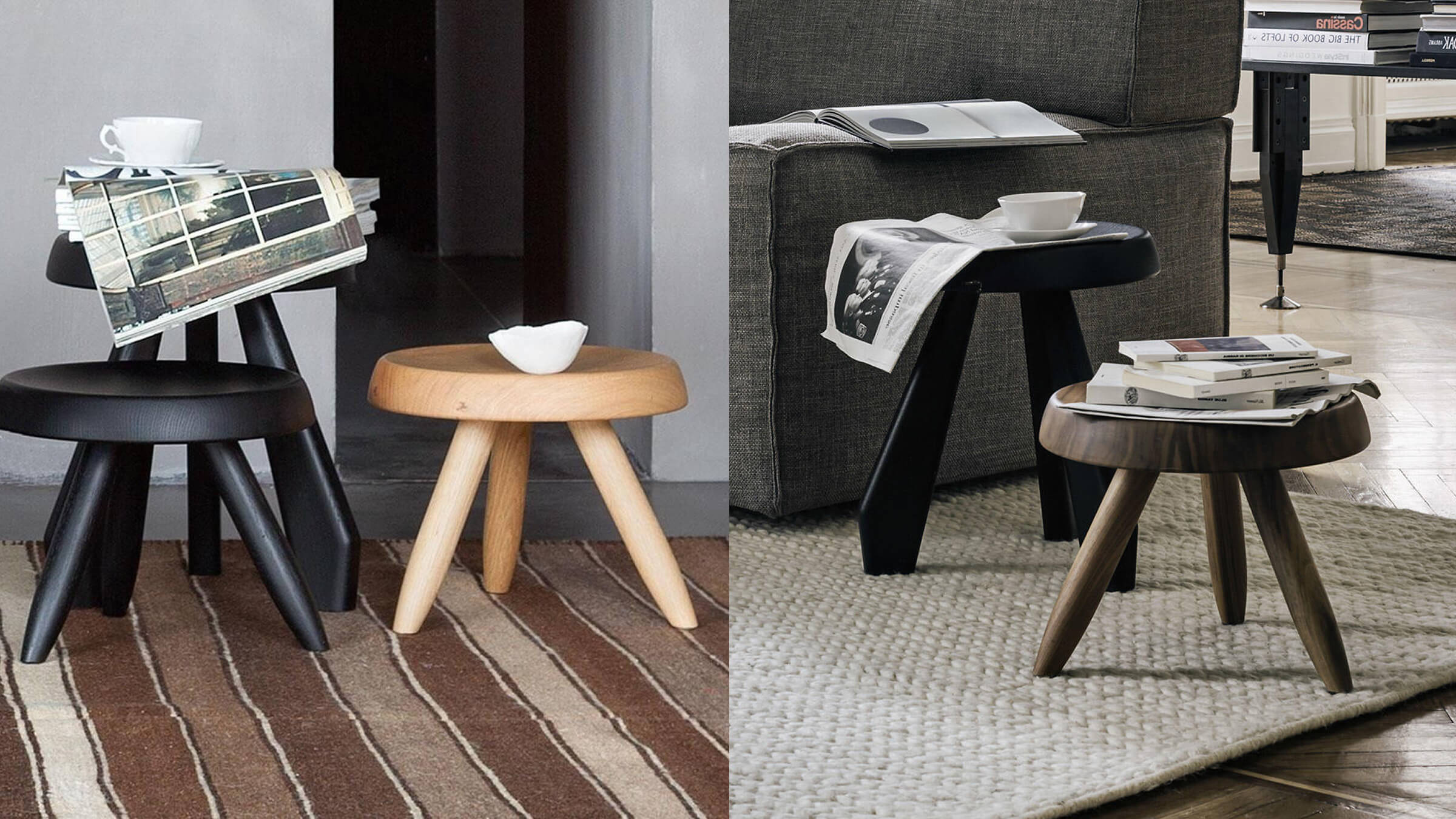 Cassina Stool Tabouret Stools