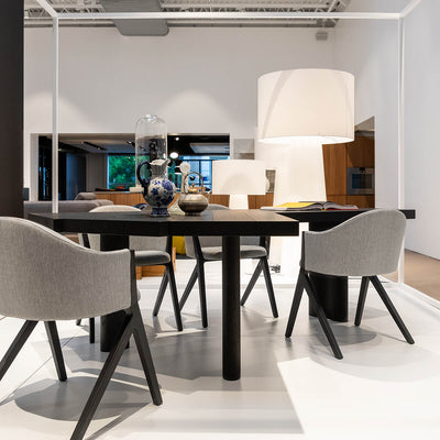 Mobile / BlackMenu / Ventaglio Table designed by Charlotte Perriand made by Cassina