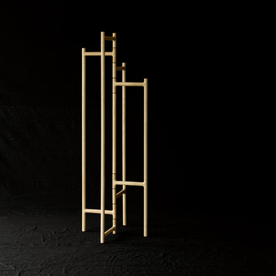 Natural Ash / Mobile / WhiteMenu / Ceiba Coat Rack, designed by Luis Arrivillaga