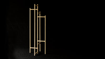 Natural Ash / Desktop / WhiteMenu / Ceiba Coat Rack, designed by Luis Arrivillaga